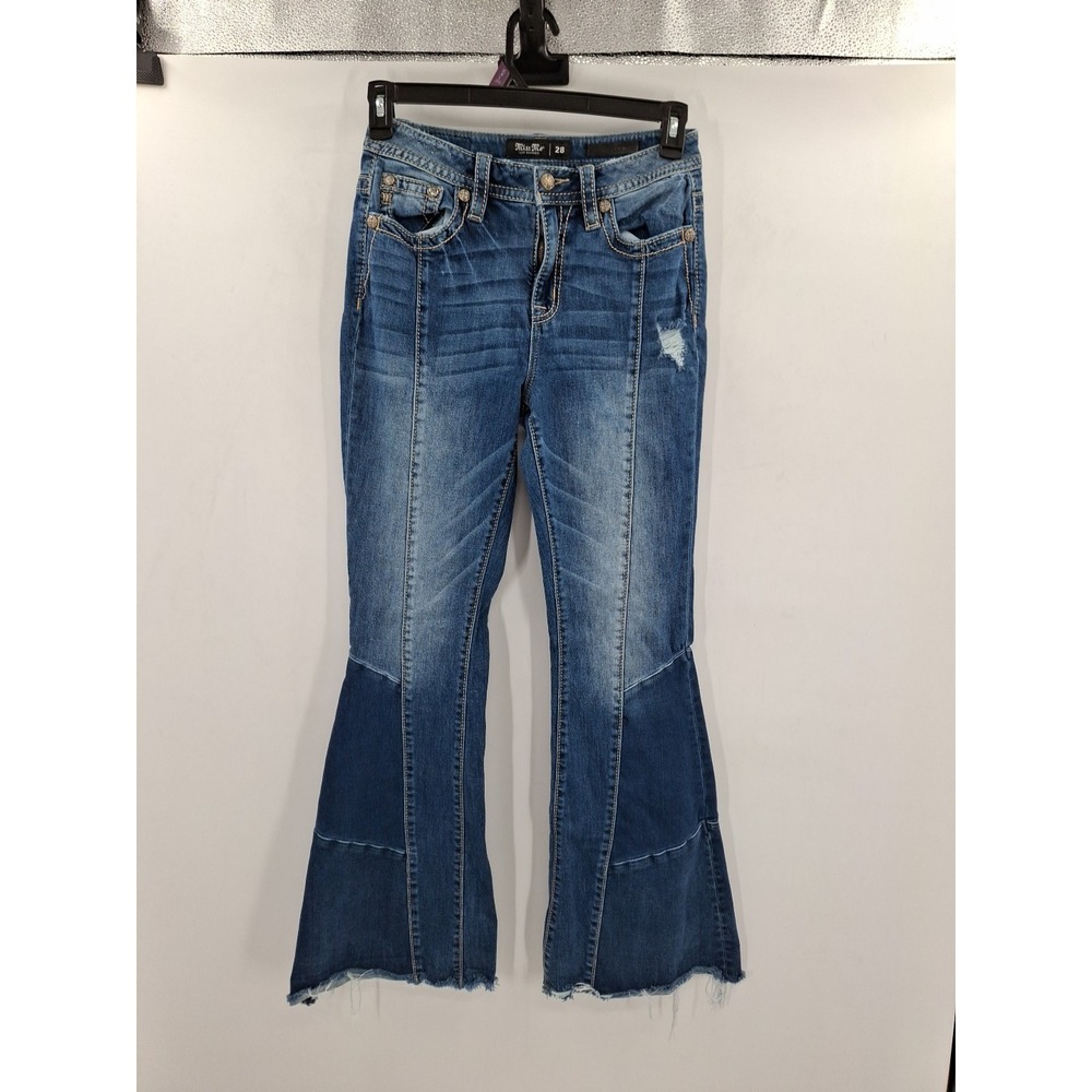 Miss Me Womens Heaven High Rise Flare‎ Jeans Size 28